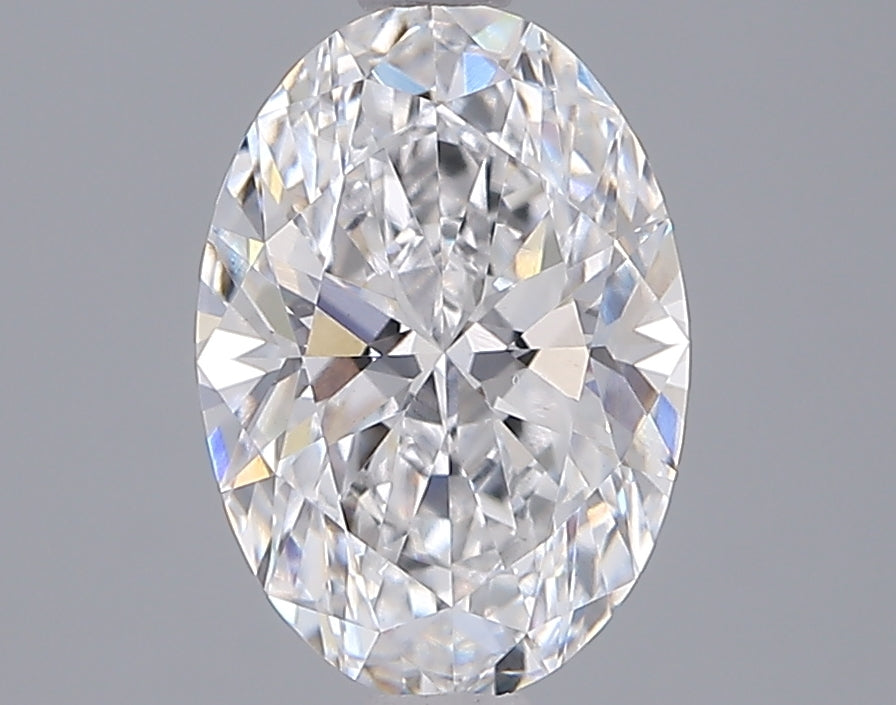 2.01 Carat Oval Shaped, Ideal Cut, D Color, VVS2 Clarity, IGI Certified Lab Grown Diamond