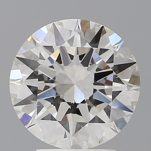 3.52 Carat Round Shaped, Excellent Cut, F Color, VVS2 Clarity, IGI Certified Lab Grown Diamond