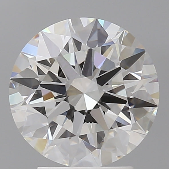 3.04 Carat Round Shaped, Ideal Cut, F Color, VVS2 Clarity, IGI Certified Lab Grown Diamond
