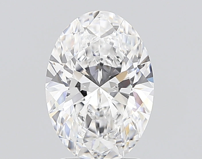 2.04 Carat Oval Shaped, Ideal Cut, D Color, VVS2 Clarity, IGI Certified Lab Grown Diamond