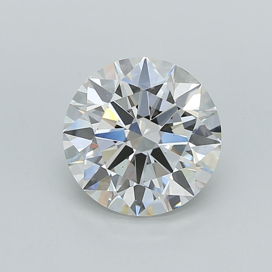 2.04 Carat Round Shaped, Ideal Cut, G Color, VS1 Clarity, IGI Certified Lab Grown Diamond