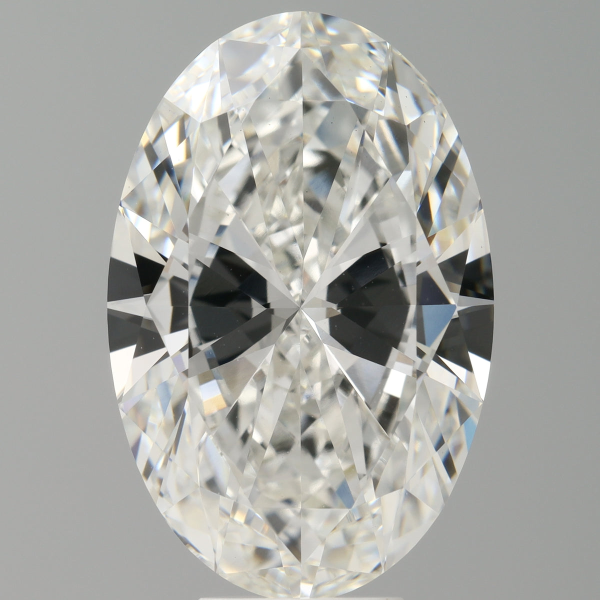 8.01 Carat Oval Shaped, Ideal Cut, F Color, VVS2 Clarity, IGI Certified Lab Grown Diamond