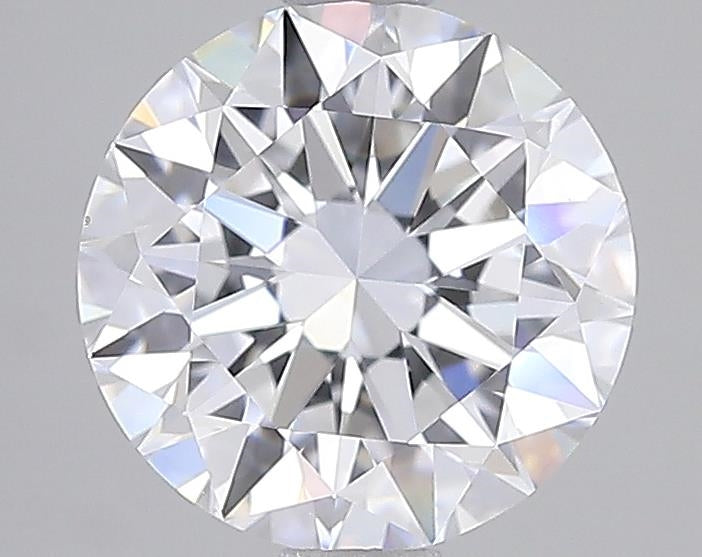 2.09 Carat Round Shaped, Excellent Cut, D Color, VVS1 Clarity, IGI Certified Lab Grown Diamond