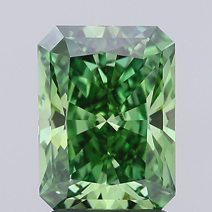 2.07 Carat Radiant Shaped, Ideal Cut, VS1 Clarity, IGI Certified Lab Grown Diamond