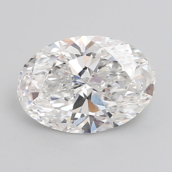 3.06 Carat Oval Shaped, Ideal Cut, D Color, VVS2 Clarity, IGI Certified Lab Grown Diamond
