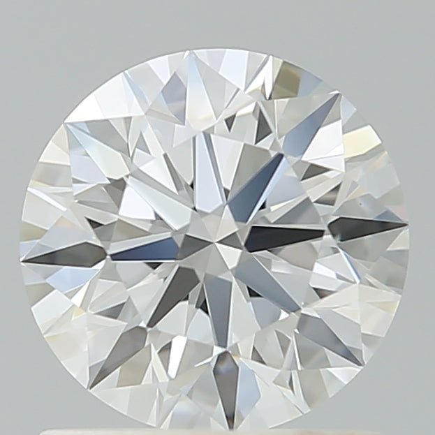 1.14 Carat Round Shaped, Ideal Cut, D Color, VVS2 Clarity, IGI Certified Lab Grown Diamond
