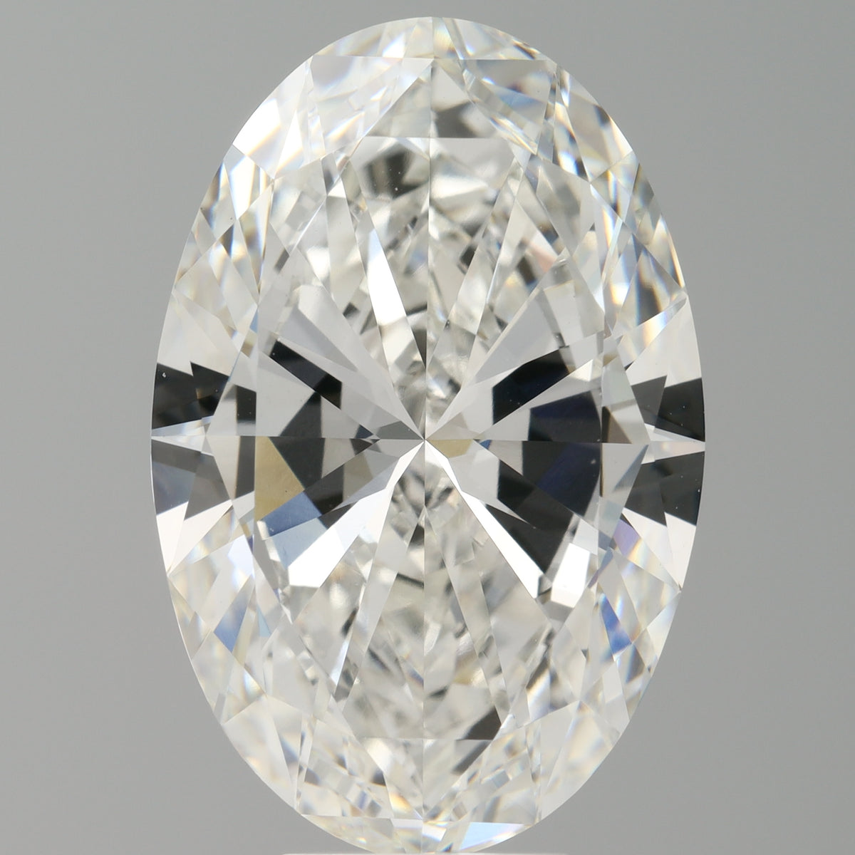 8.10 Carat Oval Shaped, Ideal Cut, F Color, VVS2 Clarity, IGI Certified Lab Grown Diamond