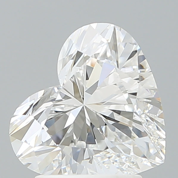 2.28 Carat Heart Shaped, Ideal Cut, D Color, VVS2 Clarity, IGI Certified Lab Grown Diamond
