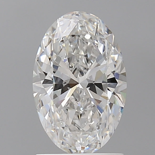1.55 Carat Oval Shaped, Ideal Cut, E Color, VVS2 Clarity, IGI Certified Lab Grown Diamond