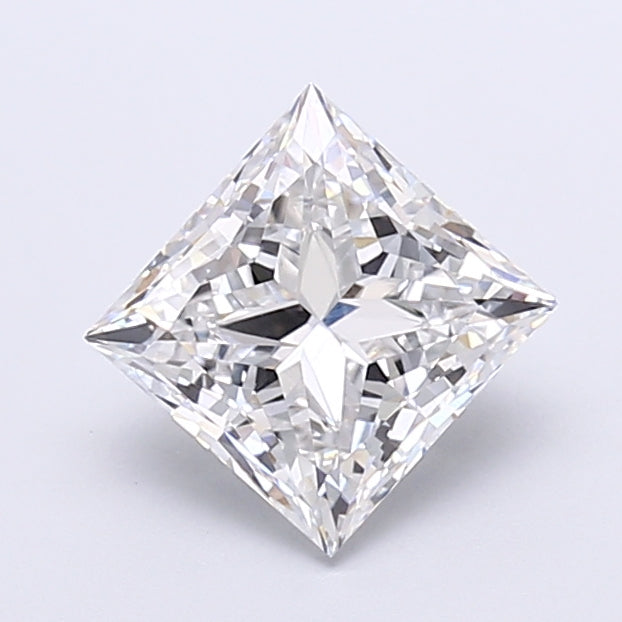 3.03 Carat Princess Shaped, Very Good Cut, E Color, VVS2 Clarity, IGI Certified Lab Grown Diamond