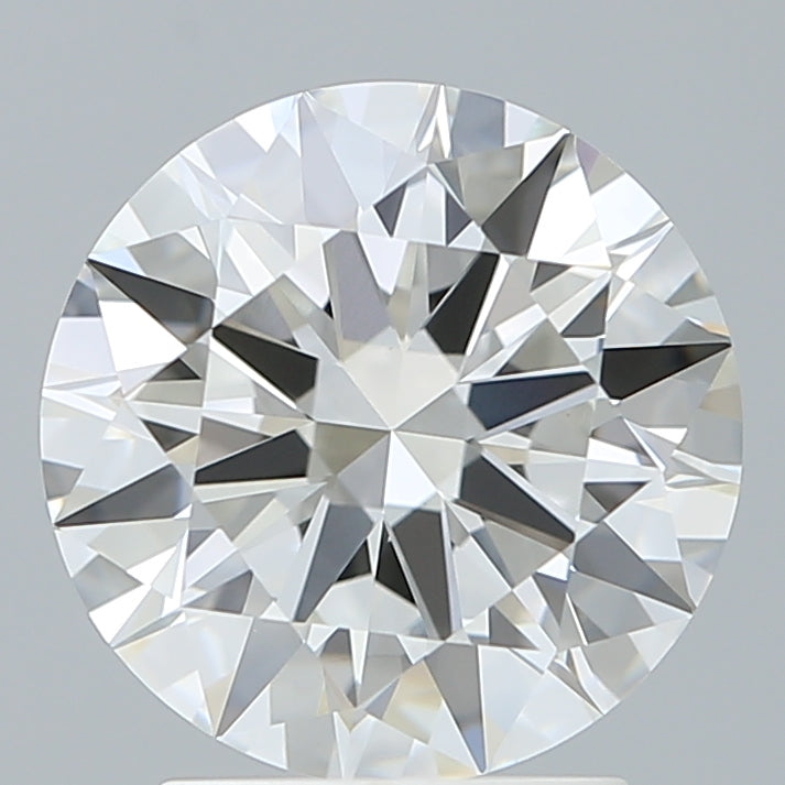 2.58 Carat Round Shaped, Ideal Cut, F Color, VVS2 Clarity, IGI Certified Lab Grown Diamond