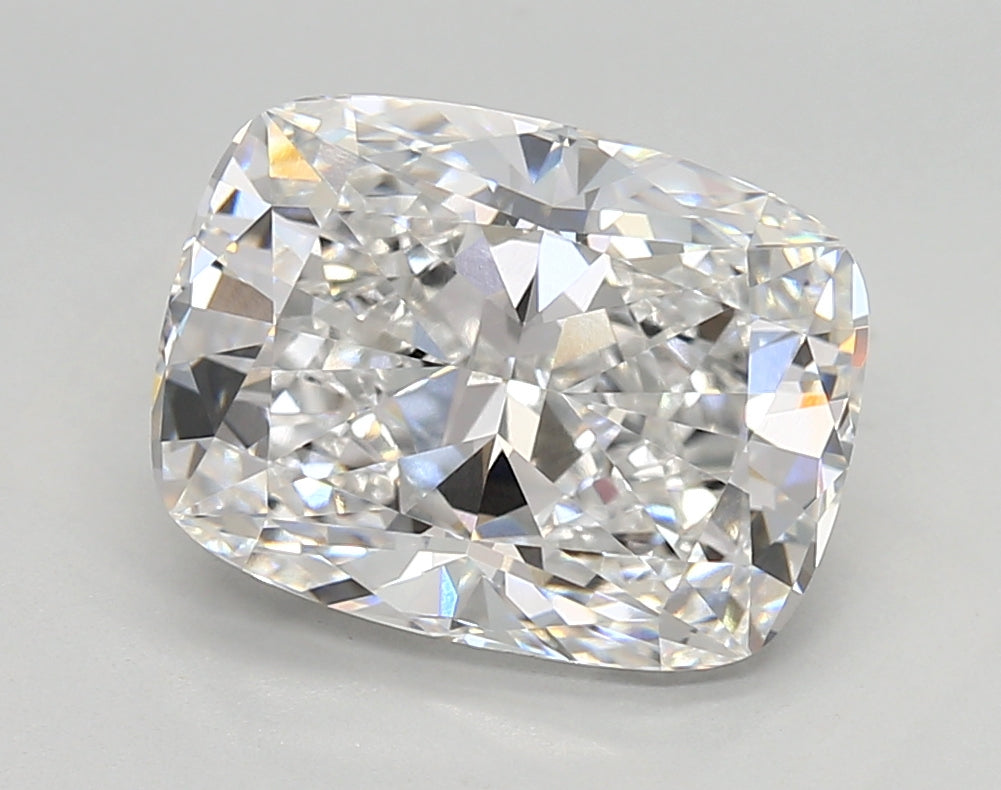 4.21 Carat Cushion Shaped, Very Good Cut, D Color, VVS1 Clarity, IGI Certified Lab Grown Diamond