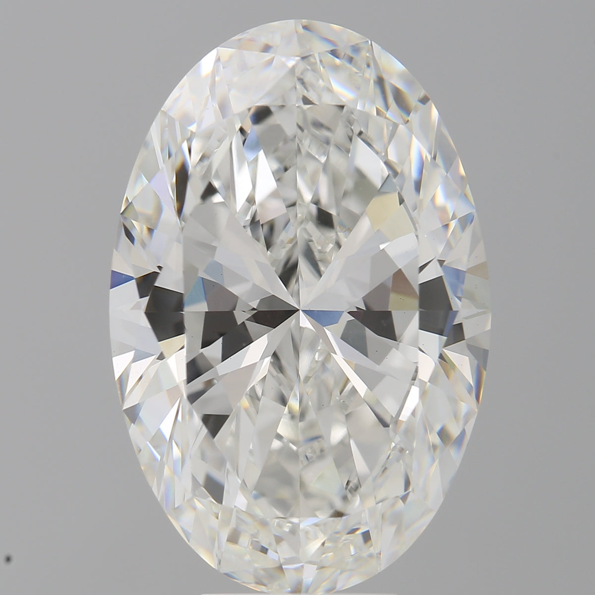9.04 Carat Oval Shaped, Ideal Cut, F Color, VVS2 Clarity, IGI Certified Lab Grown Diamond