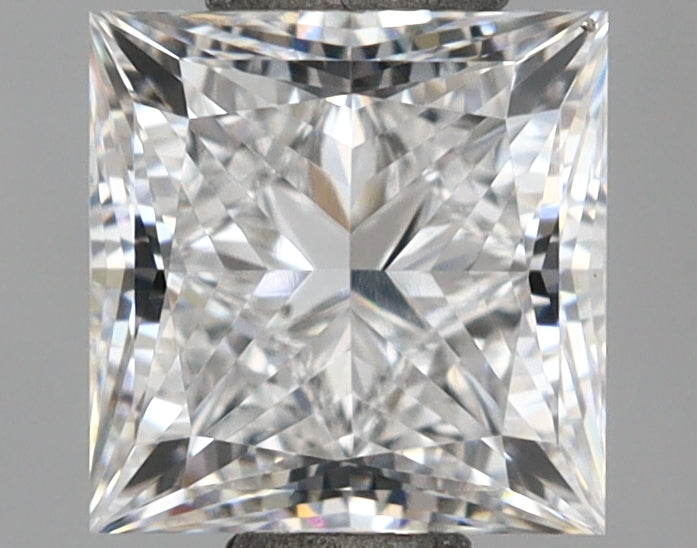 1.03 Carat Princess Shaped, Ideal Cut, E Color, IF Clarity, IGI Certified Lab Grown Diamond