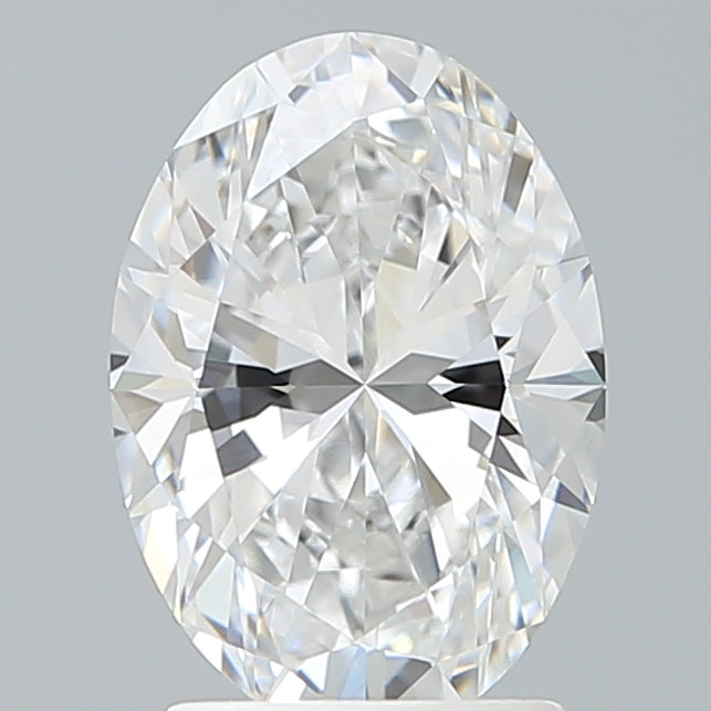 2.28 Carat Oval Shaped, Excellent Cut, D Color, VVS2 Clarity, IGI Certified Lab Grown Diamond