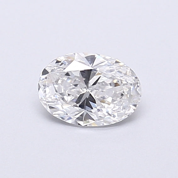 0.40 Carat Oval Shaped, Very Good Cut, D Color, VS2 Clarity, IGI Certified Lab Grown Diamond