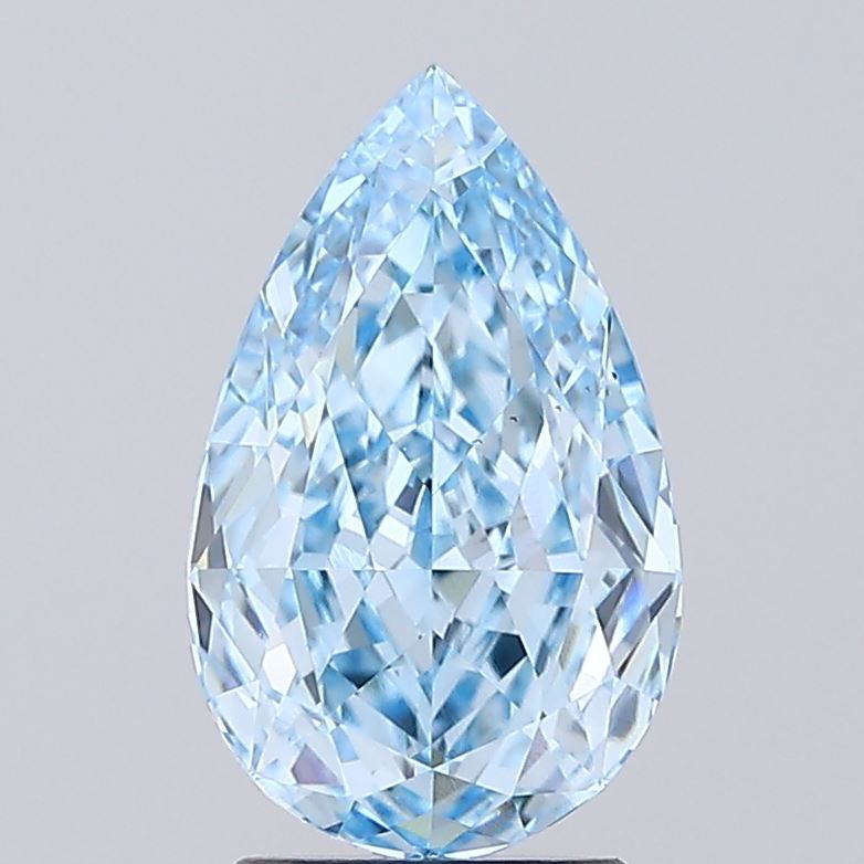 2.79 Carat Pear Shaped, Ideal Cut, VS1 Clarity, IGI Certified Lab Grown Diamond