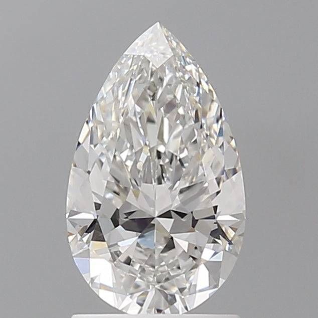 1.50 Carat Pear Shaped, Excellent Cut, F Color, VVS2 Clarity, IGI Certified Lab Grown Diamond