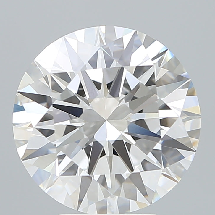 5.46 Carat Round Shaped, Ideal Cut, E Color, VVS2 Clarity, IGI Certified Lab Grown Diamond