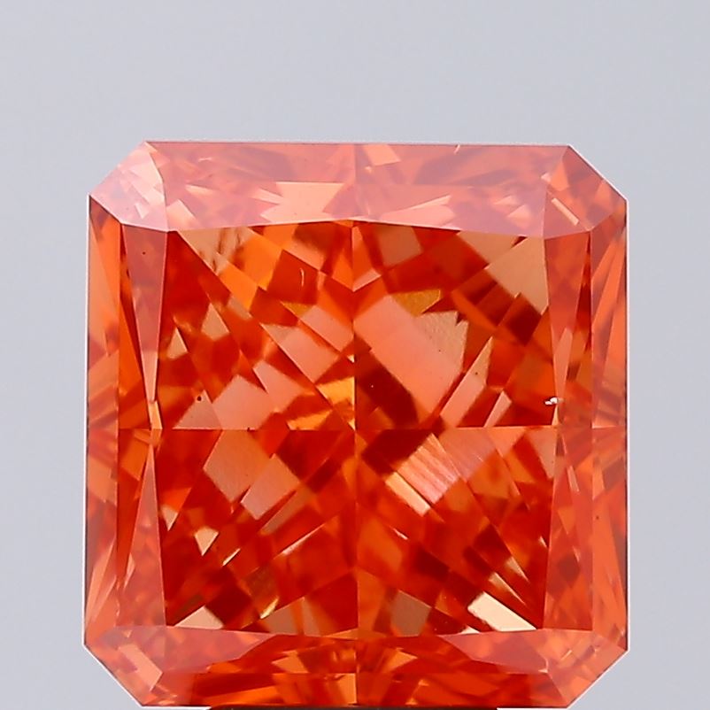 7.04 Carat Radiant Shaped, Very Good Cut, VS2 Clarity, IGI Certified Lab Grown Diamond