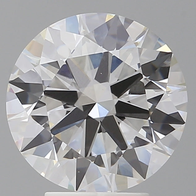 4.05 Carat Round Shaped, Ideal Cut, E Color, VS1 Clarity, IGI Certified Lab Grown Diamond