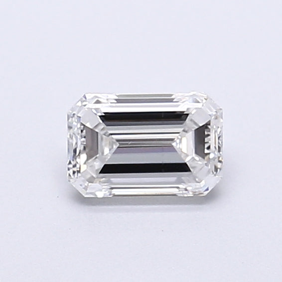 0.58 Carat Emerald Shaped, Very Good Cut, E Color, VS2 Clarity, IGI Certified Lab Grown Diamond