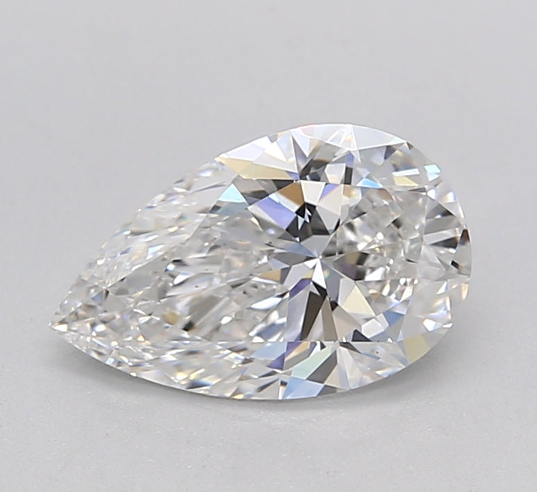 1.04 Carat Pear Shaped, Ideal Cut, F Color, VS1 Clarity, GIA Certified Lab Grown Diamond