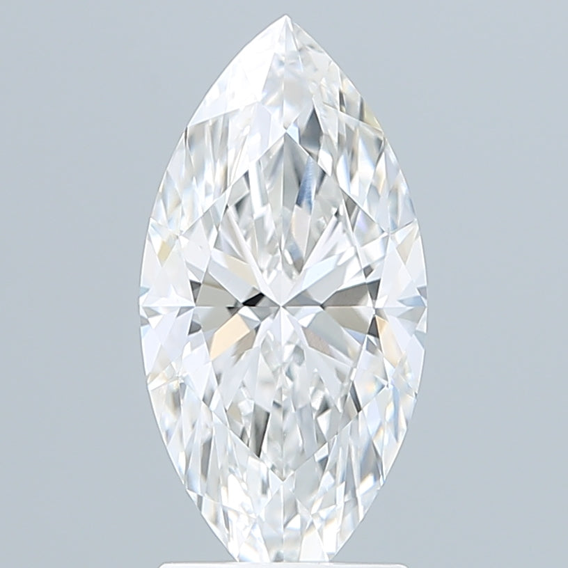 2.26 Carat Marquise Shaped, Ideal Cut, F Color, VVS2 Clarity, IGI Certified Lab Grown Diamond