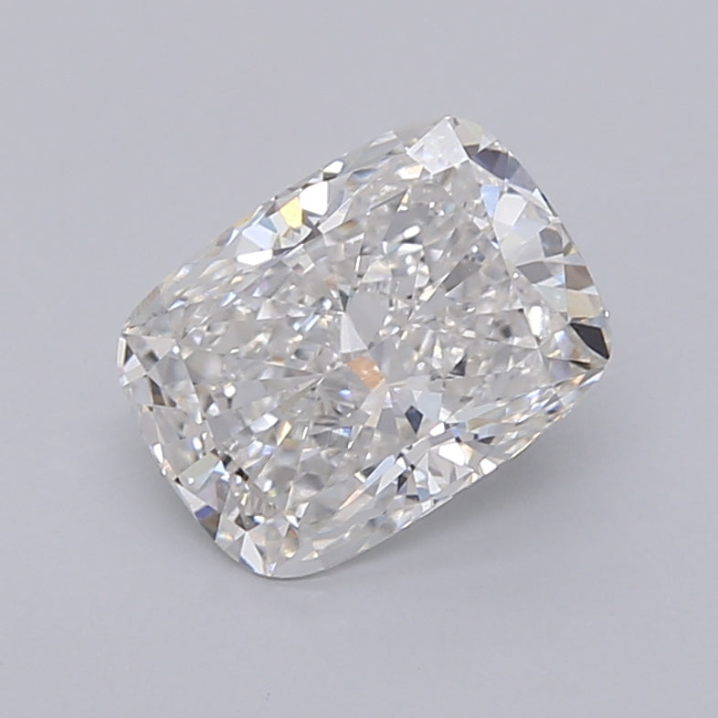 2.04 Carat Cushion Shaped, Ideal Cut, F Color, VVS2 Clarity, IGI Certified Lab Grown Diamond