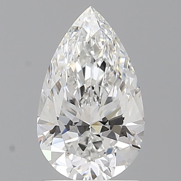 1.56 Carat Pear Shaped, Ideal Cut, E Color, VVS2 Clarity, IGI Certified Lab Grown Diamond