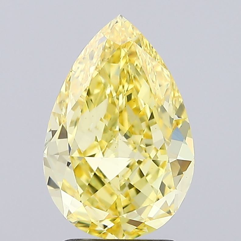 3.00 Carat Pear Shaped, Excellent Cut, VS1 Clarity, IGI Certified Lab Grown Diamond
