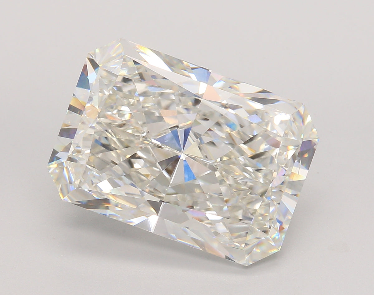 11.02 Carat Radiant Shaped, Ideal Cut, G Color, VS2 Clarity, IGI Certified Lab Grown Diamond