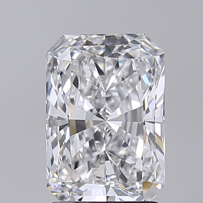 2.03 Carat Radiant Shaped, Very Good Cut, D Color, VVS1 Clarity, IGI Certified Lab Grown Diamond