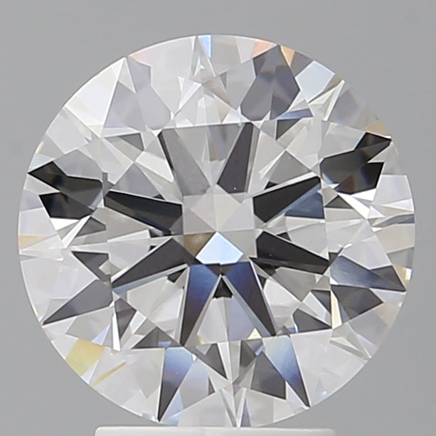 3.55 Carat Round Shaped, Ideal Cut, F Color, VVS2 Clarity, IGI Certified Lab Grown Diamond