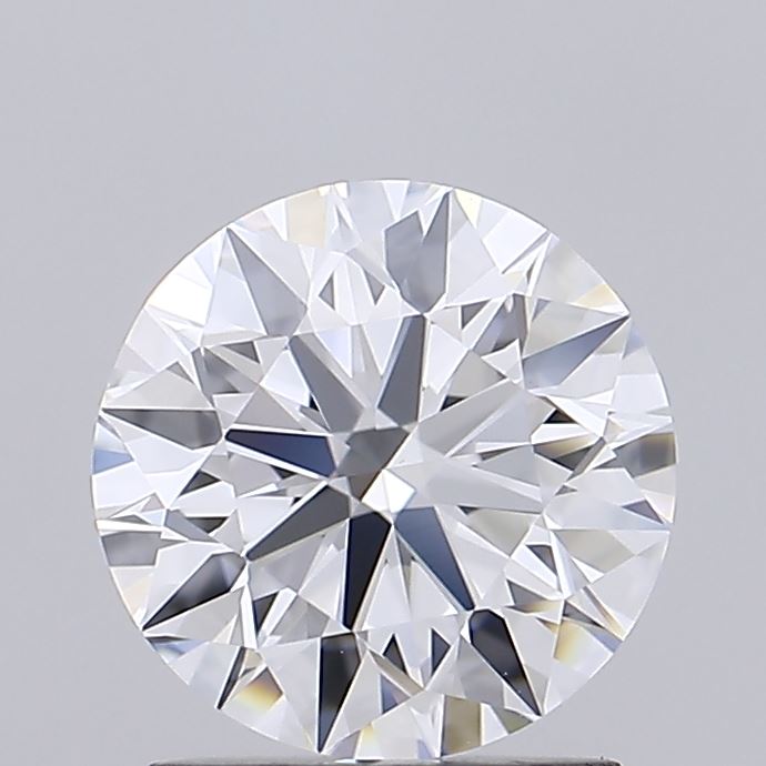 1.57 Carat Round Shaped, Ideal Cut, D Color, VVS2 Clarity, IGI Certified Lab Grown Diamond