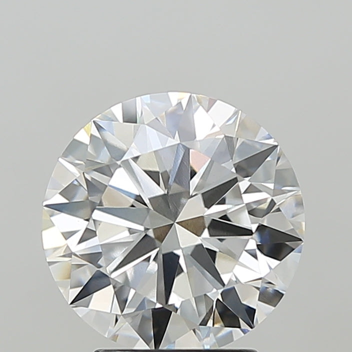 3.01 Carat Round Shaped, Excellent Cut, E Color, VVS2 Clarity, IGI Certified Lab Grown Diamond