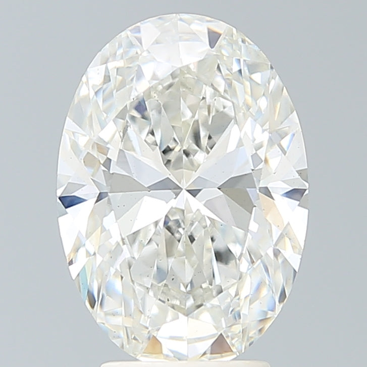 4.01 Carat Oval Shaped, Ideal Cut, H Color, VS1 Clarity, IGI Certified Lab Grown Diamond