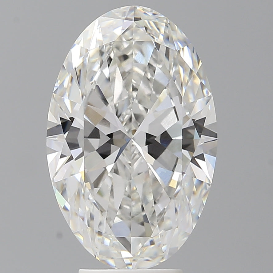 5.54 Carat Oval Shaped, Ideal Cut, F Color, VVS2 Clarity, IGI Certified Lab Grown Diamond