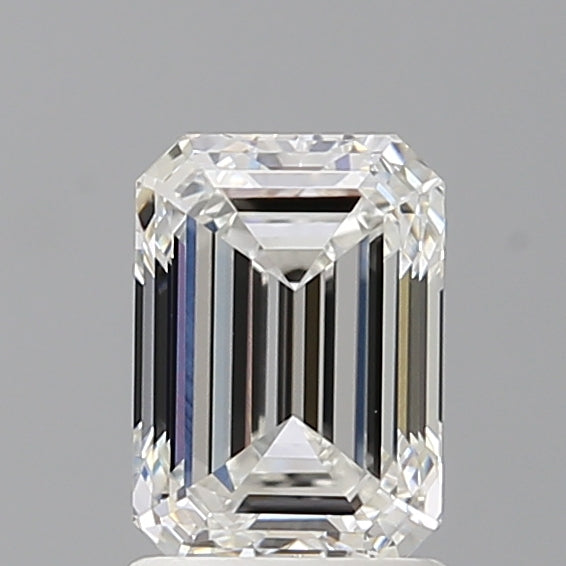 1.56 Carat Emerald Shaped, Ideal Cut, E Color, VVS2 Clarity, IGI Certified Lab Grown Diamond