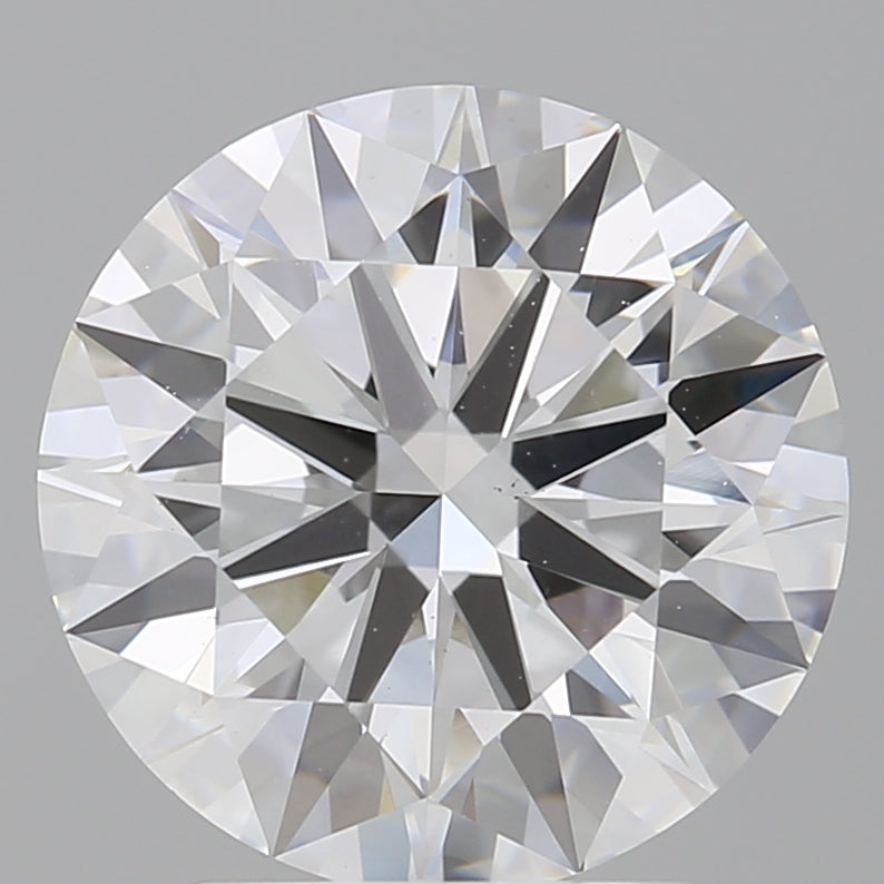 3.04 Carat Round Shaped, Ideal Cut, E Color, VS1 Clarity, IGI Certified Lab Grown Diamond
