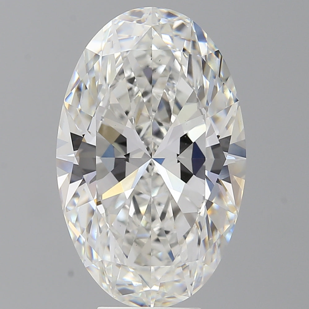 7.58 Carat Oval Shaped, Ideal Cut, F Color, VS1 Clarity, IGI Certified Lab Grown Diamond