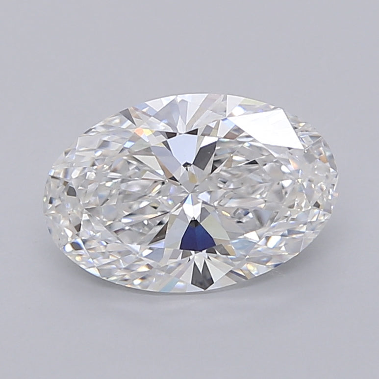 2.01 Carat Oval Shaped, Ideal Cut, E Color, VVS2 Clarity, IGI Certified Lab Grown Diamond