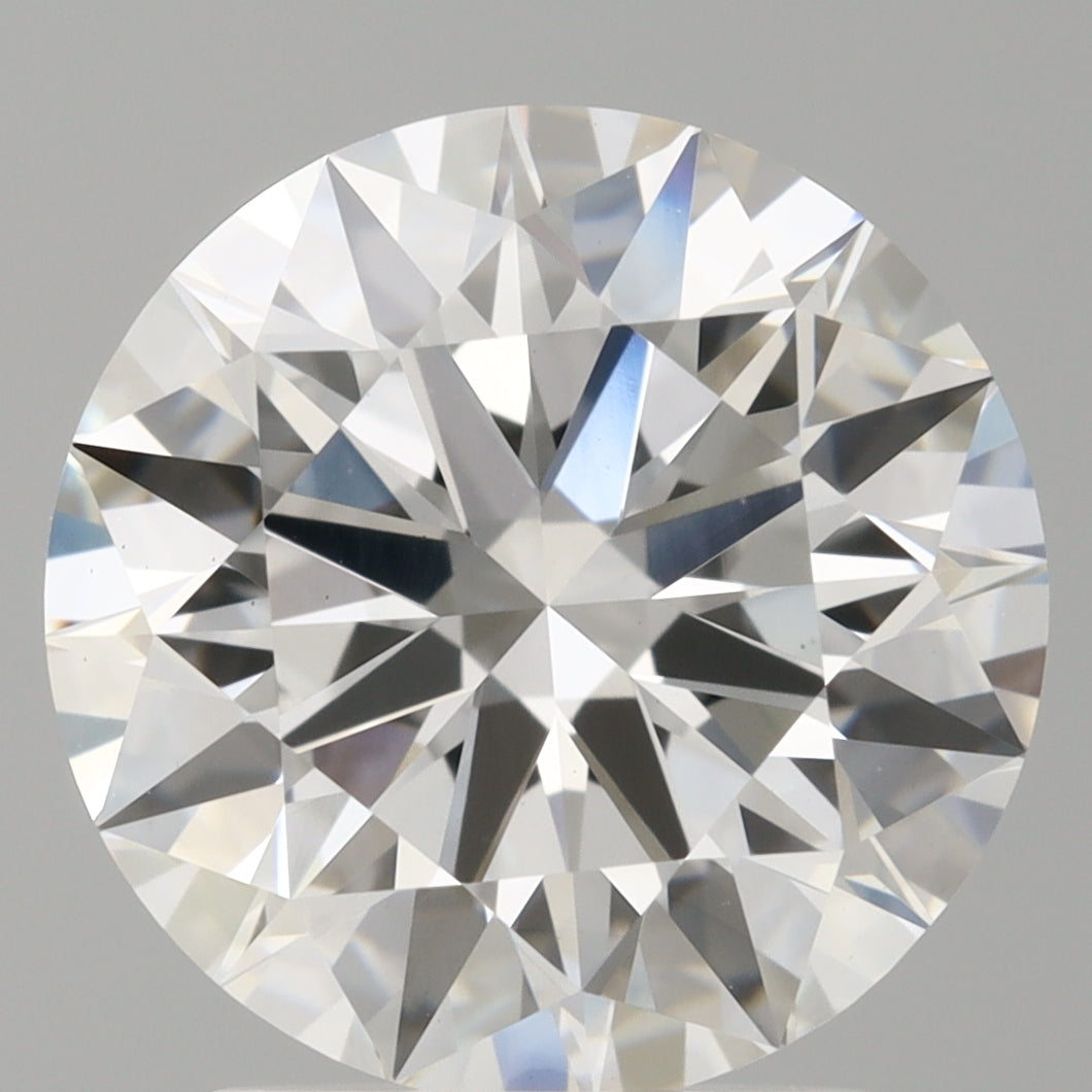 2.59 Carat Round Shaped, Ideal Cut, E Color, VS1 Clarity, IGI Certified Lab Grown Diamond