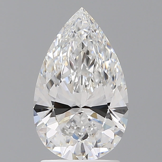 2.05 Carat Pear Shaped, Ideal Cut, E Color, VVS2 Clarity, IGI Certified Lab Grown Diamond