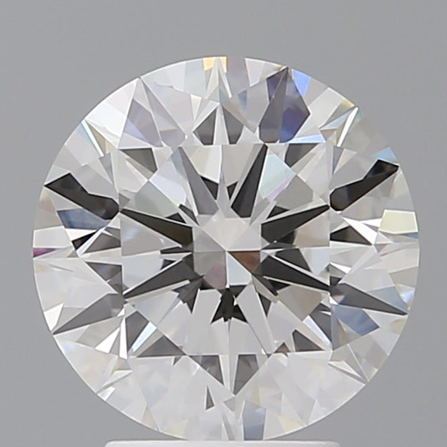 3.57 Carat Round Shaped, Ideal Cut, F Color, VVS2 Clarity, IGI Certified Lab Grown Diamond