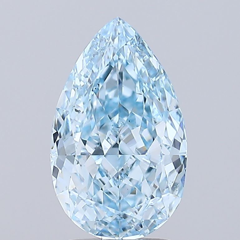 3.04 Carat Pear Shaped, Ideal Cut, VS1 Clarity, IGI Certified Lab Grown Diamond