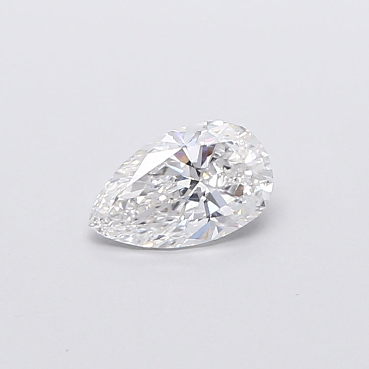 0.82 Carat Pear Shaped, Very Good Cut, E Color, VVS2 Clarity, IGI Certified Lab Grown Diamond