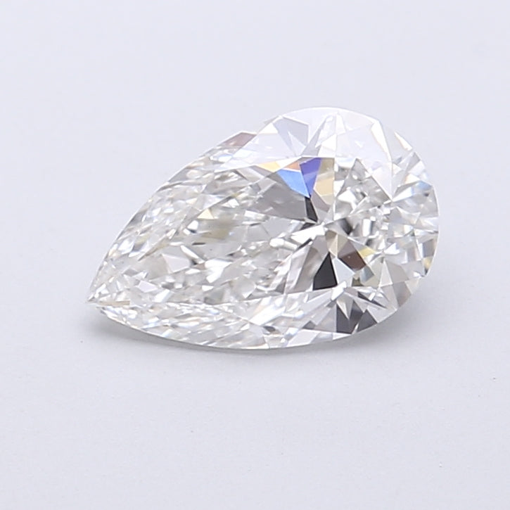 1.06 Carat Pear Shaped, Very Good Cut, E Color, VS1 Clarity, IGI Certified Lab Grown Diamond