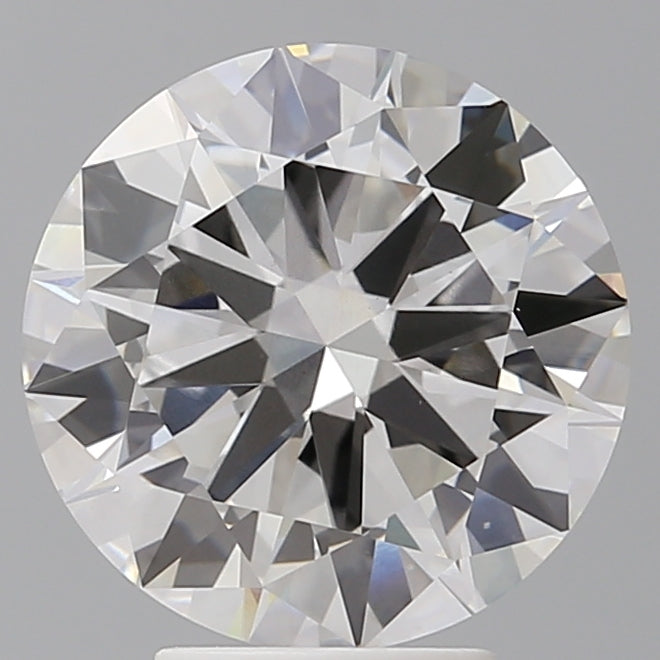 4.41 Carat Round Shaped, Excellent Cut, F Color, VS1 Clarity, IGI Certified Lab Grown Diamond