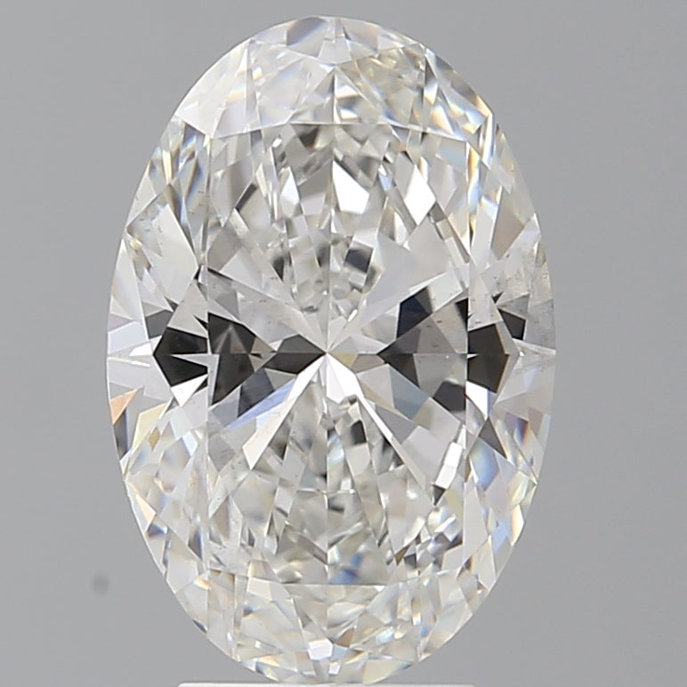 4.06 Carat Oval Shaped, Ideal Cut, F Color, VS2 Clarity, IGI Certified Lab Grown Diamond